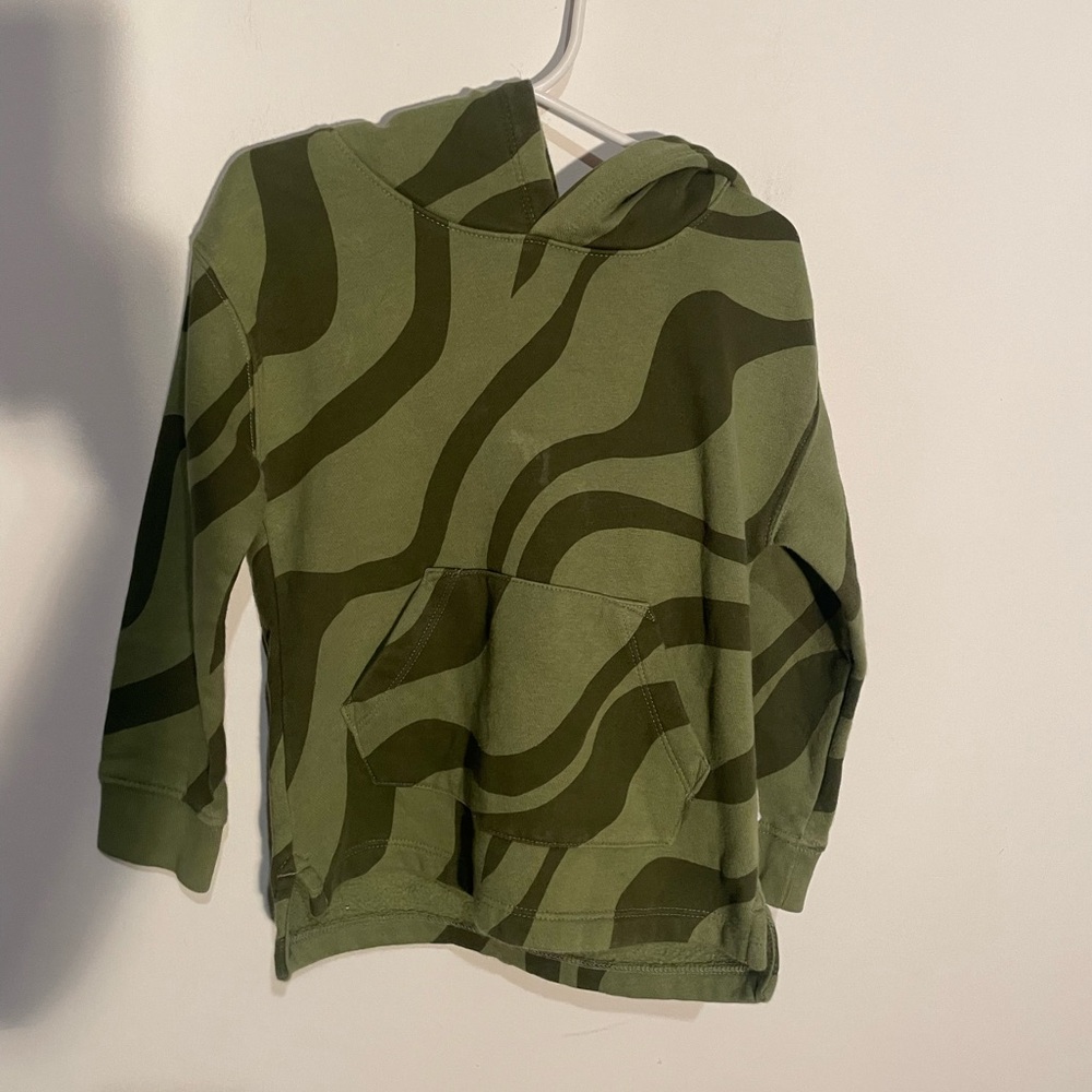 GAP Green design Kids Hoodie‎ size 4